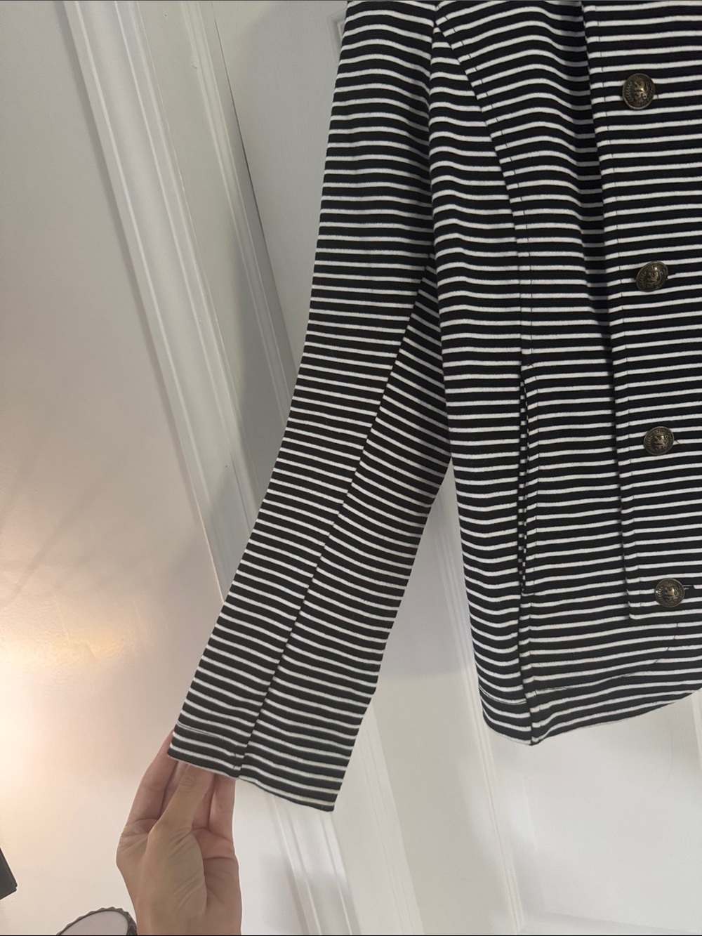 Tommy Hilfiger Band Blazer with Gold Buttons - Picture 4 of 6